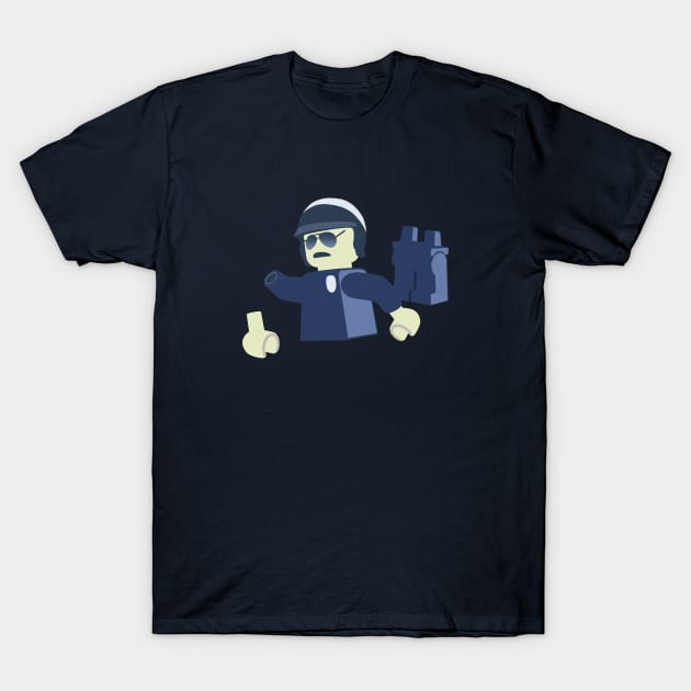 Lego Terminator T-1000 Spoof T-Shirt by R3Tink